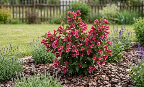Krzewuszka Weigela Picobella Rosso Czerwonoróżowa Doniczka 2L