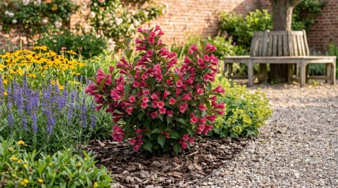 Krzewuszka Weigela Picobella Rosso Czerwonoróżowa Doniczka 2L