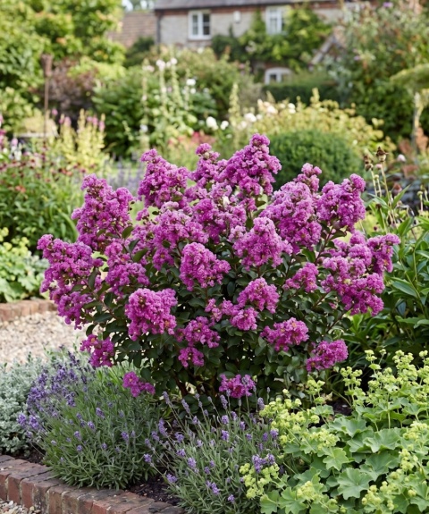 Lagerstroemia Indyjska Eternal Fioletowo-Różowa Miniaturowa Odmiana Doniczka 0,5L